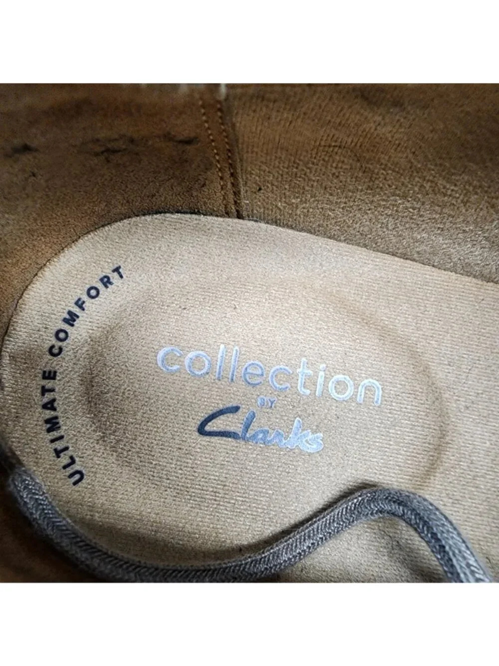 Clarks Shoes Mens Size 11 Brown Leather Collections Lace Up Derby Oxfords *Read*